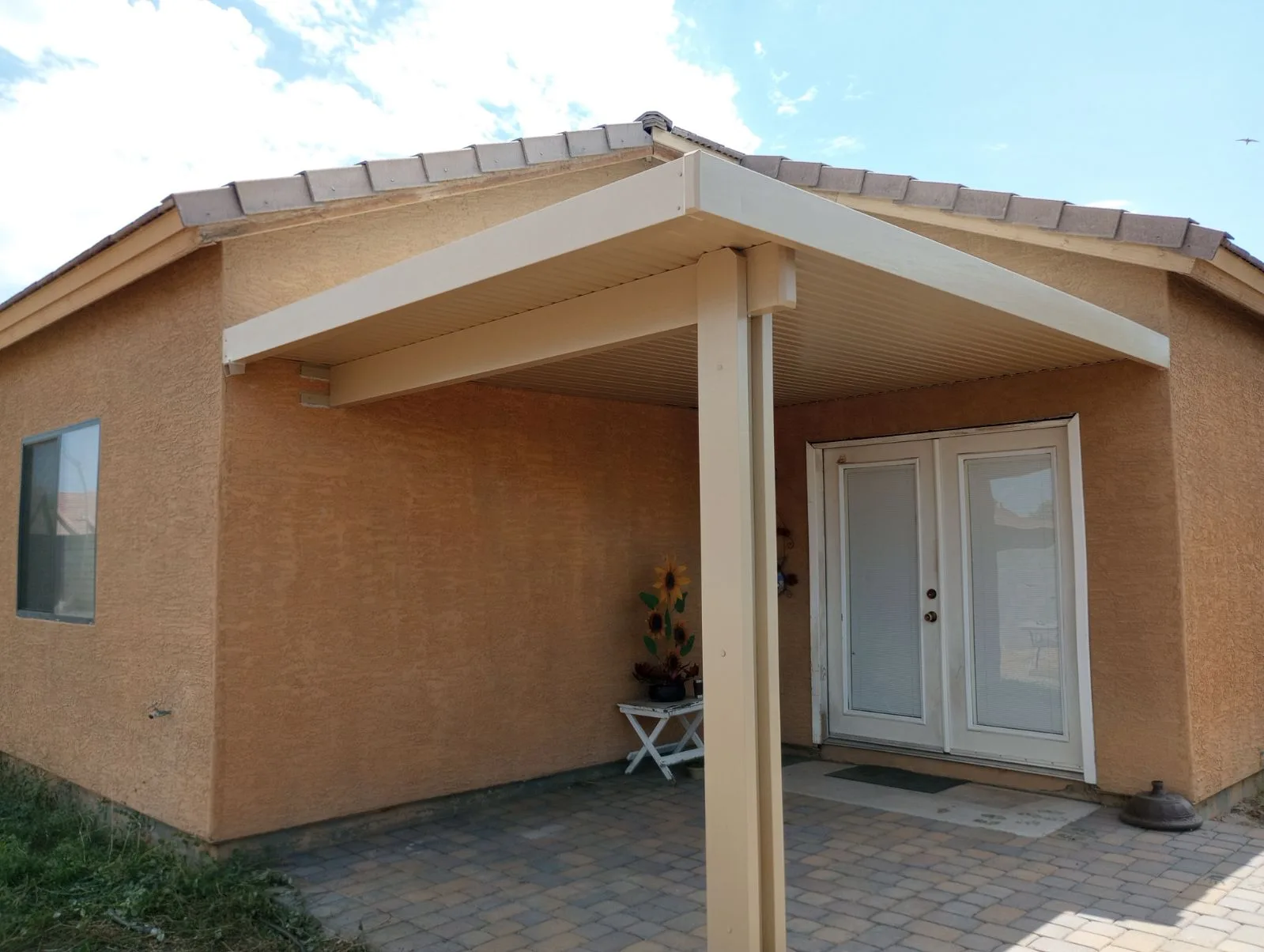 Lattice aluminum shade system