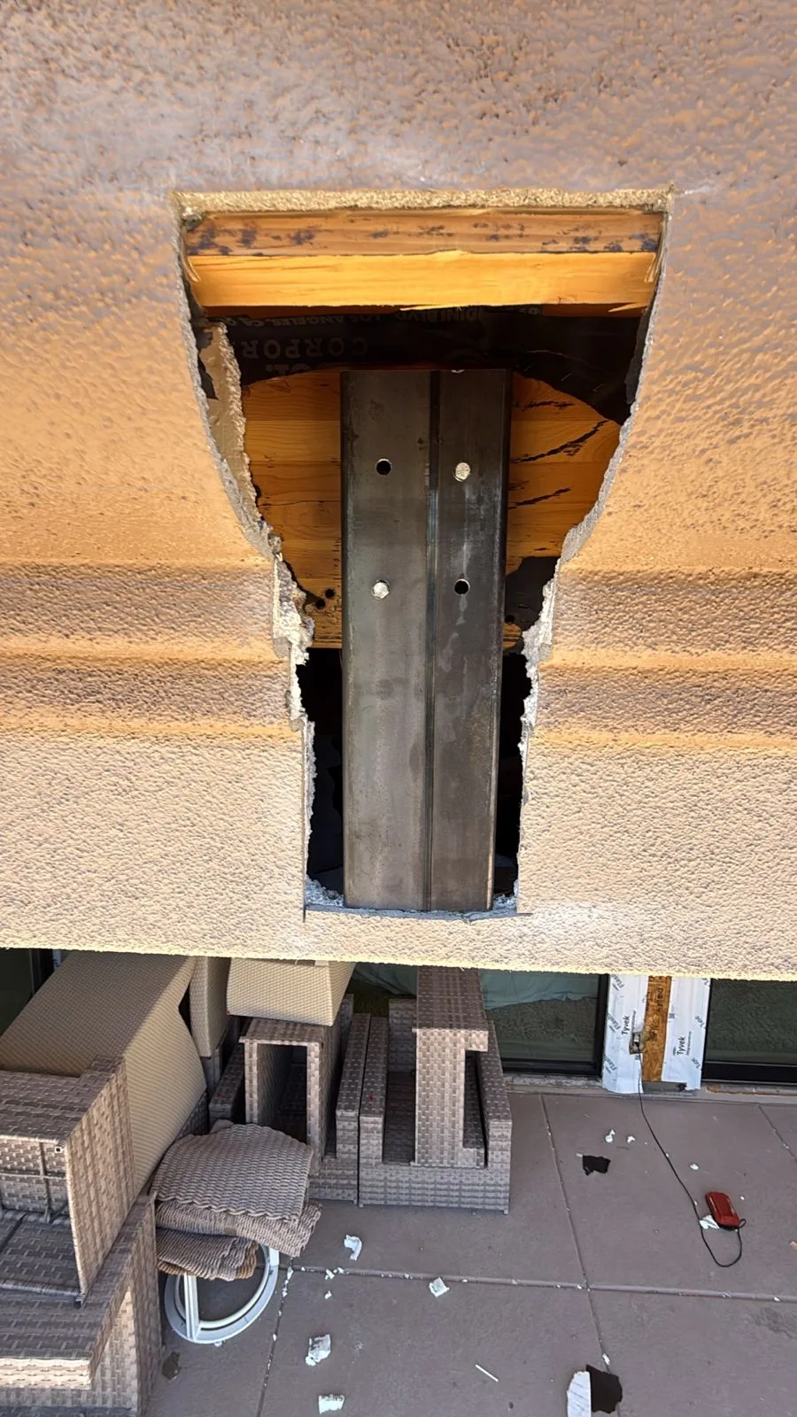 Shade repair installed by A to Z Shades and Shutters in Mesa, AZ, serving the Phoenix metro area (project photo repairs awnings 49)