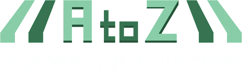 A to Z Shades and Shutters logo