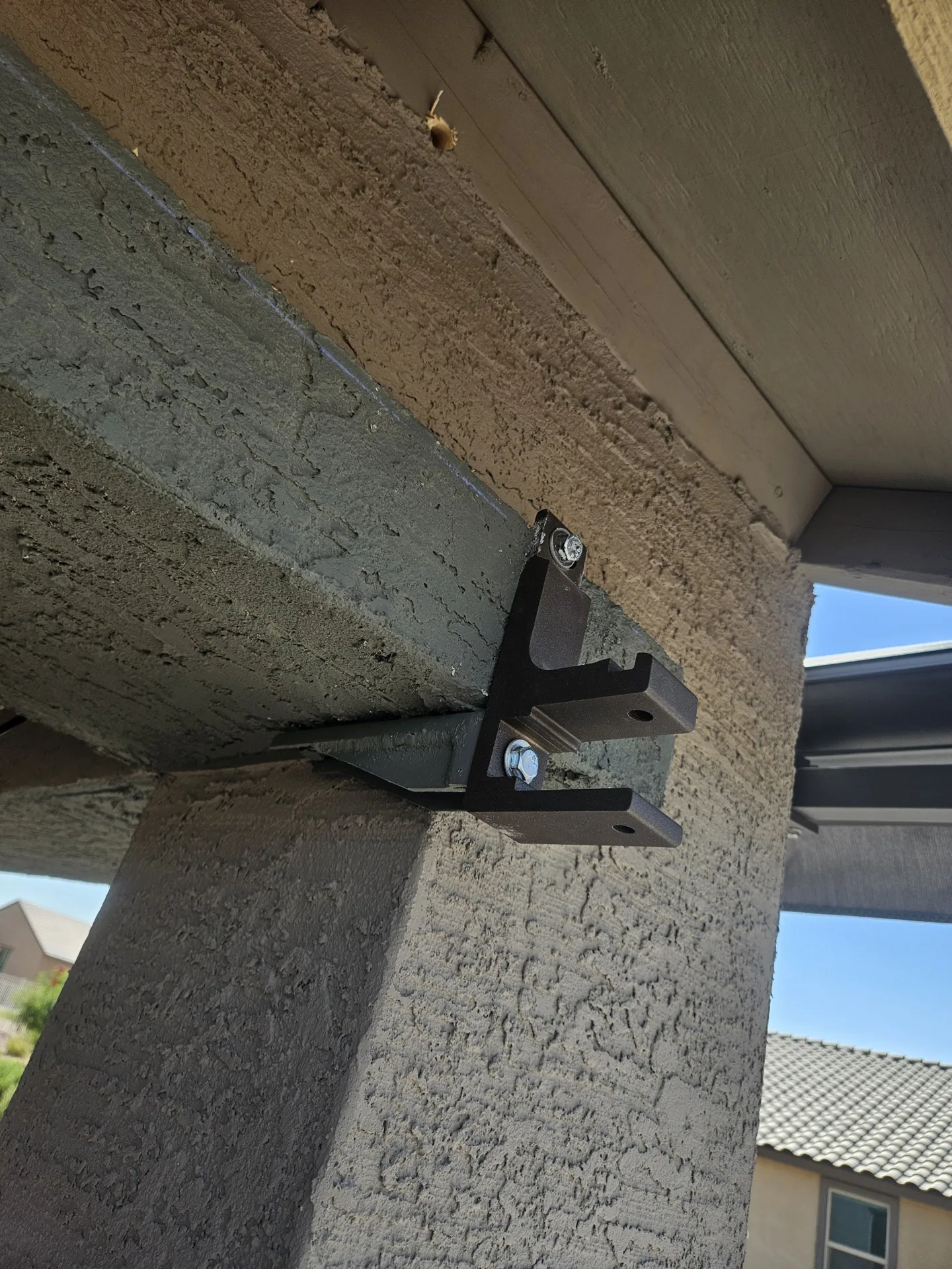 Shade repair installed by A to Z Shades and Shutters in Mesa, AZ, serving the Phoenix metro area (project photo repairs awnings 5)