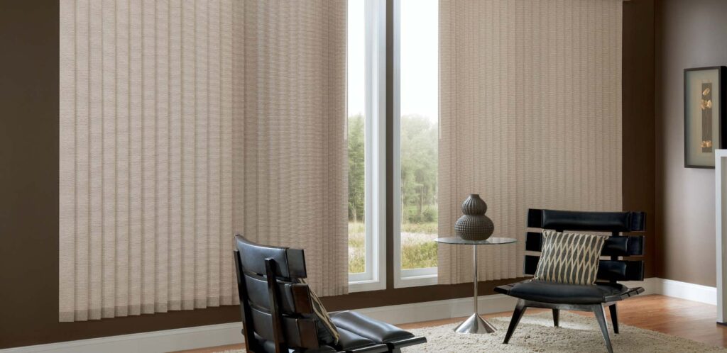 classic functionality with modern appeal, a to z shades and shutters vertical blinds header