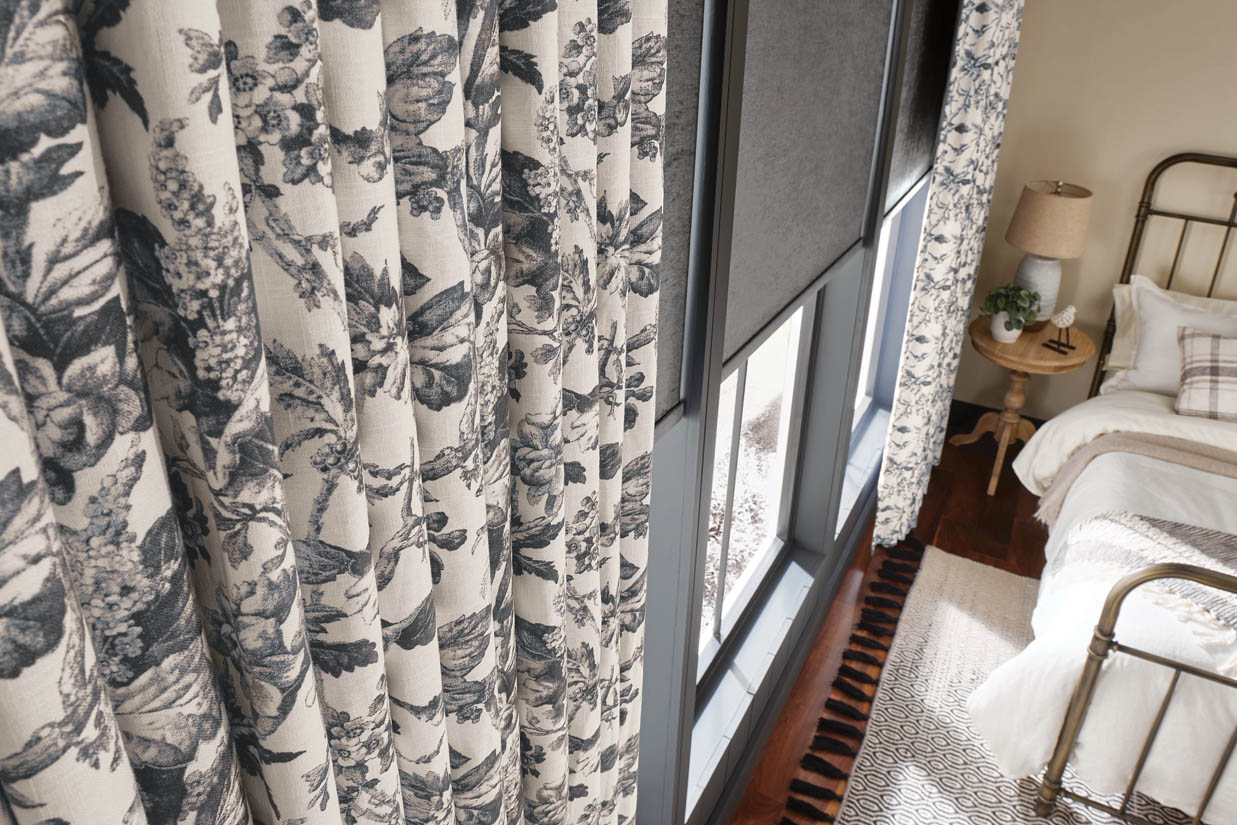custom fabric drapery