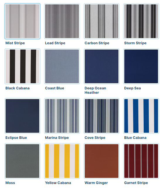 Shade solutions from A to Z Shades and Shutters, featuring awnings and window treatments for indoor and outdoor spaces.